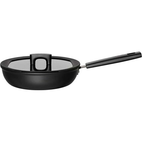 Fiskars Hard Face sartén baja antiadherente negra 2,8 L (1/3)