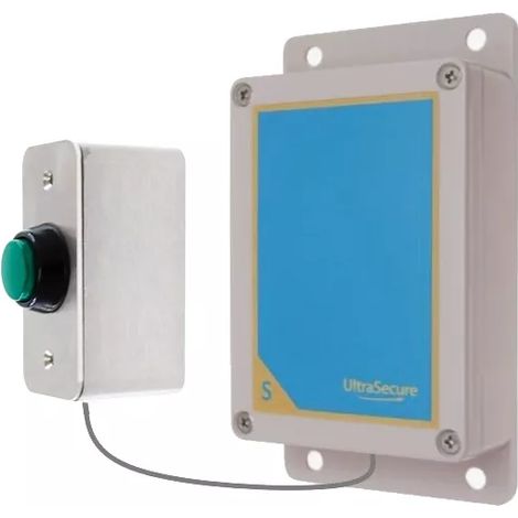 Bouton déporté supplémentaire sans-fil 900 mètres sonnette autonome extérieur longue distance (gamme DA600+) (1/5)