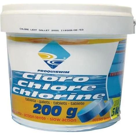 Chlore Lent Galets 250g Désinfection Longue Durée Piscine - Blue Point Company