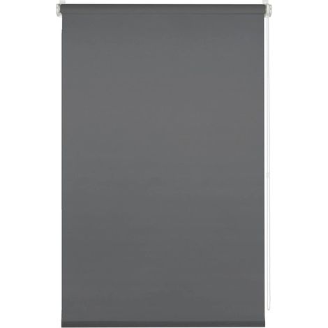 Deco Company Tenda a Rullo con Fissaggio a Incastro, da Giorno, Opaca, Universale, Antracite, 65 x 150 cm (LxH) - Materiale di Montaggio Incluso (1/4)