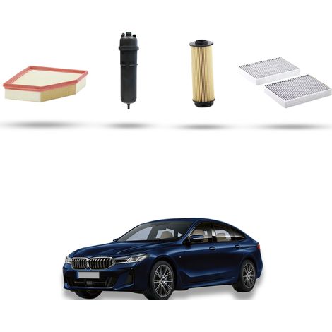 Kit tagliando 4 filtri compatibile con Bmw serie 6 (G32GT) 630d hybrid 155kw dal 2020 (1/5)