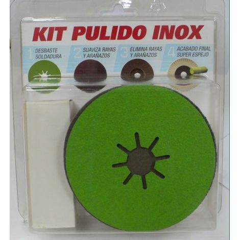 Kit pulido MUSSOL inoxidable kit pulido