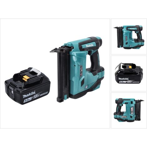 Makita DBN 500 T1 Akku Stauchkopfnagler 18 V 15-50 mm + 1x Akku 5,0 Ah - ohne Ladegerät