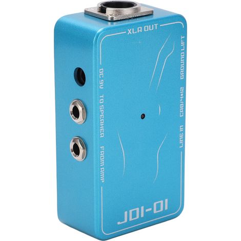 DI Box Passive Direct Amp Simulation Electric Guitar Effect Pedal with Speakers JDI 01 (1/5)