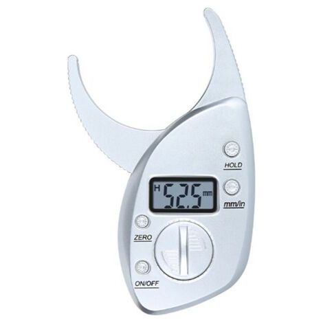 Appareil de Mesure de Graisse, Graisse Clips avec LCD numérique, Corps Gras Caliper Numérique Professionnelle (1/5)