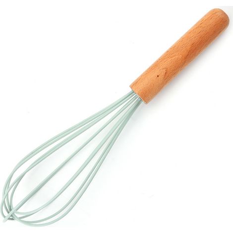 Fouet De Cuisine - Acier Inoxydable Et Silicone - Pour Pâtisserie Et Cuisine Quotidienne - Lot De 1 (1/5)