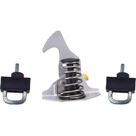 Para BMW E92 E93 328 335 335is 2011-2013 Juego de ganchos de seguridad para el cierre del capó del coche 51237073916 51237008756 51237002012 (1/5)