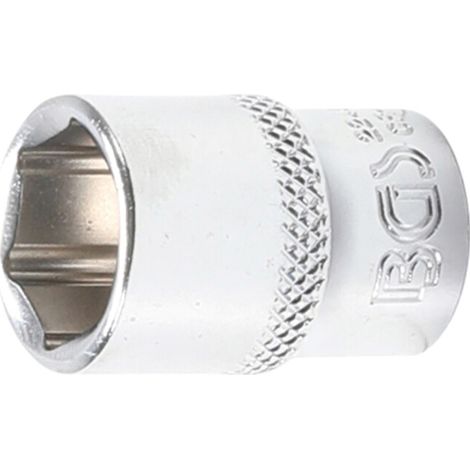 BGS Douille pour clé, six pans 6,3 mm (1/4") 12 mm