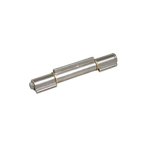 Cerniere da saldare a 3 ali perno sfilabile - 80 mm. - 2 pz. (1/2)