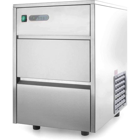 Máquina de hielo Lacor 69320 acero inoxidable capacidad 4kg