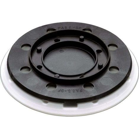 pair Plateau de Ponçage 125 mm avec 8 Troux M4 pour Outils Électriques Adaptable (1/4)