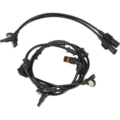 Ensemble (4 PièCes) Capteur de Vitesse Roue ABS ArrièRe pour W164 ML350 ML320 GL350 GL450 R350 1645400717 + 1645400917 (1/4)