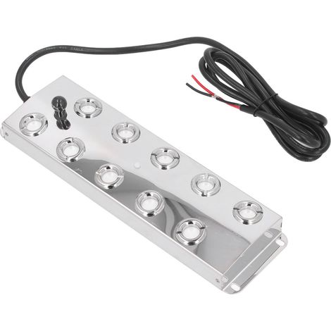 Brumeur à ultrasons 10 têtes 45-48V câble 1,5 m fontaine brumisateur bassin étang (1/5)