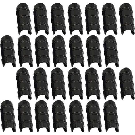 30 Pièces de Serre Clips 32mm pour Fixer Housses Films et Plantes au Jardin (1/5)