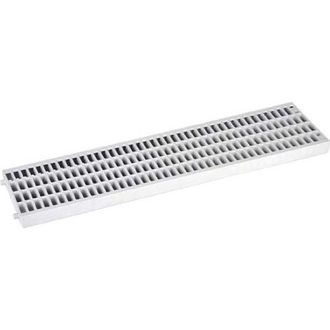 Griglia per canaletta in pp (sistema di drenaggio en 1433) : Dimensione - 20x50x16h