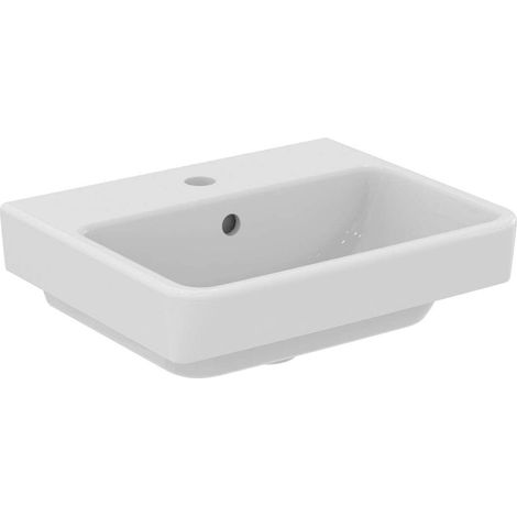 Ideal Standard i.Life B - Lavello, 45x38 cm, con troppopieno, con foro per batteria, bianco T571901 (1/5)
