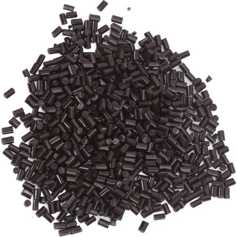Granule de liaison pour extension de cheveux 500g, brun, adhérence forte, fiable, pour perruque, usage à domicile et en salon. (1/5)