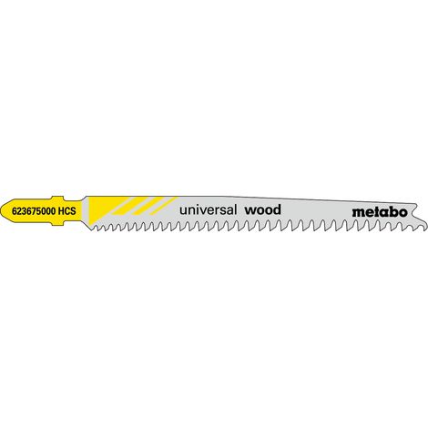 Stichsägeblätter universal wood Nutz-L.91mm Zahnt. progr.HCS Z. geschliffen (1/3)