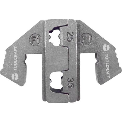 Accessoires de sertissage TOOLCRAFT PLE-0F1 pour embouts de câble Ouverture de serrage: 25 à 35 mm² adapté pour marque