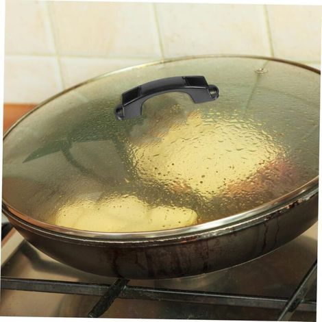 Poignées de couvercle de casserole, lot de 6, poignées de rechange pour couvercles de casserole, prise en main confortable