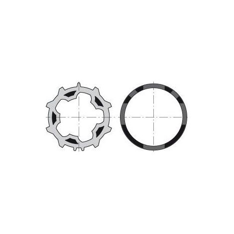 Adaptations moteur Somfy - Axe Deprat Ø53mm 9013091 pour Moteur Ø50mm