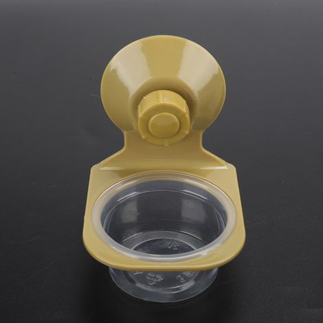 Distributeur de nourriture suspendu en plastique ABS pour reptiles, bol d'eau fixe pour l'élevage, outil d'alimentation, bol individuel (1/5)