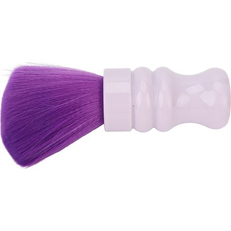 Brosse à poussière cou nu en nylon, manche ABS, outil doux de nettoyage visage pour coiffeur salon (1/5)