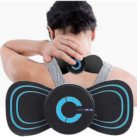 Elektrisches Nackenmassagegerät, wiederaufladbares Massagekissen, EMS-Muskelstimulator zur Druckentlastung - AquaForge (1/5)
