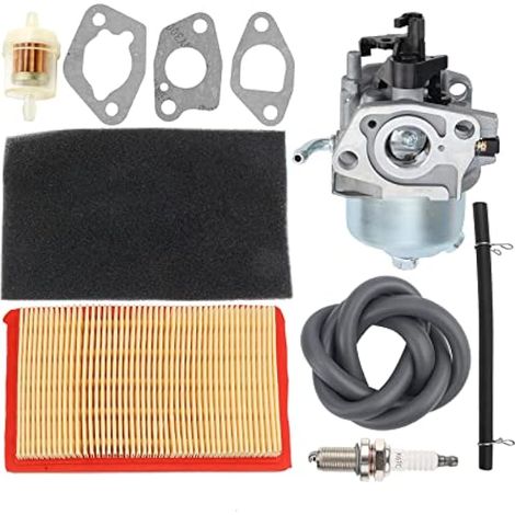 Compatible avec 16100-ZG9-M12 Carburateur pour Tondeuses Honda HR215 HRB215 HRC215 HRM215 GXV140 6865059 Moteurs d'Tonte Ensemble de Carburateur 16100ZG9M12 6865059 Tondeuses avec Kit (1/4)