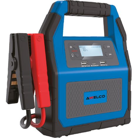 AVVIATORE DI EMERGENZA BATTERIA PORTATILE STARTER BOOSTER MISTER CHARGE 2500