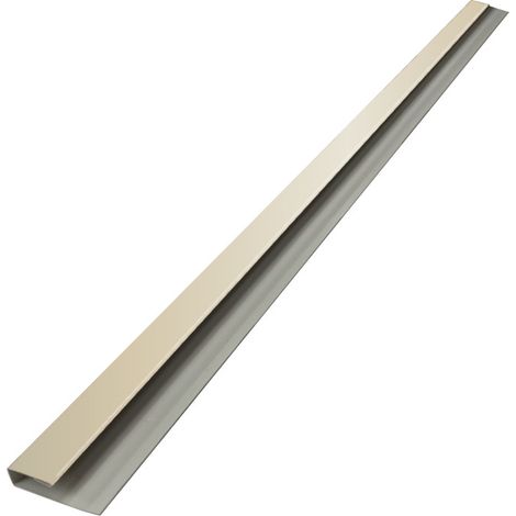 Coulisse ou couvre-joint en aluminium pour sous-face - 2 m - TP22 - ALUHOME