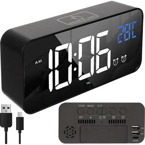 Sveglia - Orologio LED Izoxis 24736