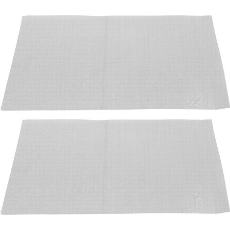 Kit di riparazione paraurti auto, rete in acciaio inox argentata, 2 pezzi per saldare crepe e fori nella plastica, strumento facile e veloce per progetti fai da te (1/5)