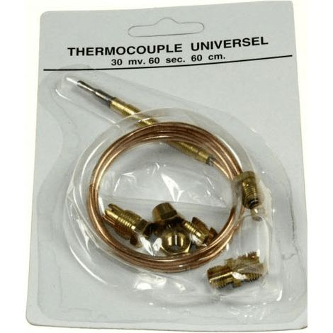 Thermocouple Universel 600 Mm   7500154 Pour CUISINIERE (1/4)
