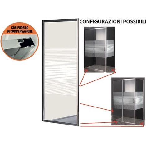 PARETE DOCCIA BRIXO GARDENIA 70X190H (1/2)