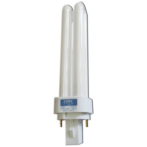 EDM-Energiesparlampe - 26W - 1650lm - 6400 K - G24d-3