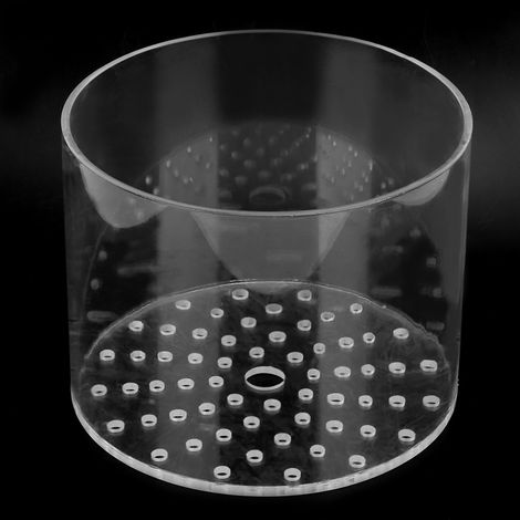 Couvercle transparent en acrylique pour mangeoire à coraux, anti-crevettes pour aquarium (150 mm) (1/5)