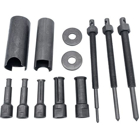 Kit extracteur roulement moto 8 pièces noir outil spécial boîtier retrait roulement interne outillage moto outil moto unique durable