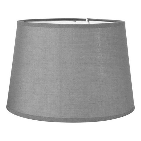 Abat-jour - OSTARIA - Rond étroit - Gris clair - Diamètre 27 cm - Intérieur/Scandinave