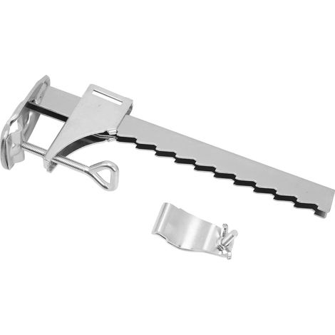 Support de fixation pour parasol de balcon carré, support pour terrasse, attache parasol jardin, support parasol extérieur pour cour. (1/5)