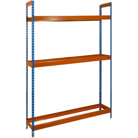 Simonrack AUTOFORTE 1204-3 Metallregal Blau Orange