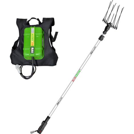 KIT ABBACCHIATORE MINELLI OLIVGREEN 500 PLUS CON BATTERIA A ZAINO 12V