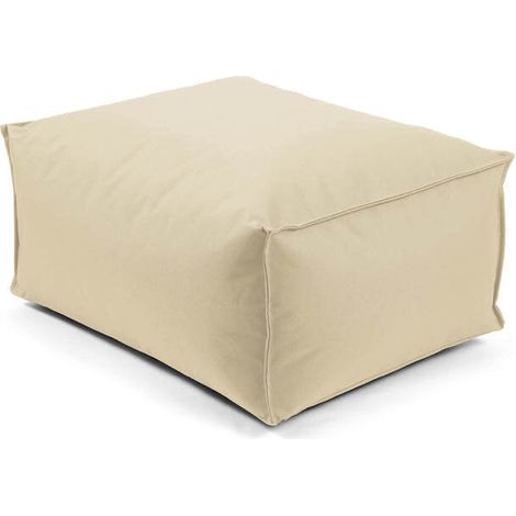 [GEBRAUCHT] B-Ware mokebo Outdoor Pouf Hocker 'Der Ruhepouf' Sitzhocker Sitzsack 60 x 45 cm beige (1/2)