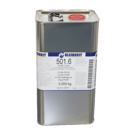KLEIBERIT 501.6 PUR D4 Pegamento lento - bidón 5kg - 501.6.0501