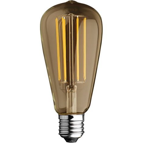 AP64G6 Lampadina led BULBO edison a filamento 6W 750 LM luce calda 2700°K