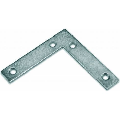 PIASTRA RINFORZO 40X 40MM ZINCATA