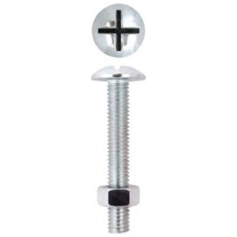 BL.BULLONE TBL CL.4.8 15PZ/BL INT. FIL. M4X20
