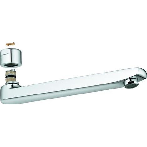 Gussauslauf 12263 chrom für WT-Batterie Euroeco Spezial