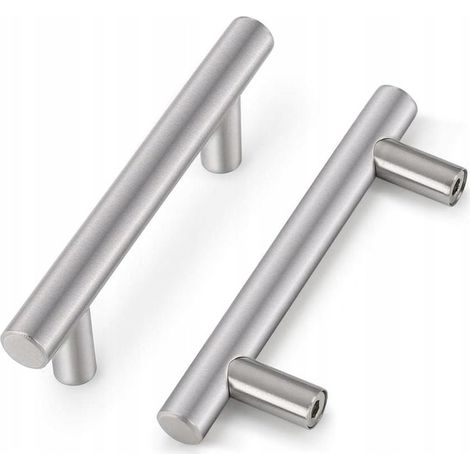 Maniglie per ringhiere di mobili, argento, 127 mm, in acciaio inox, 20 pezzi (1/2)