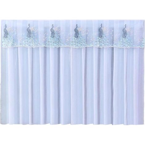 Bardusch Cache-radiateur pour la maison, protection contre la poussière en tissu avec motif décoratif, s'adapte aux chauffages de 160 cm de largeur, facile à installer (1/4)